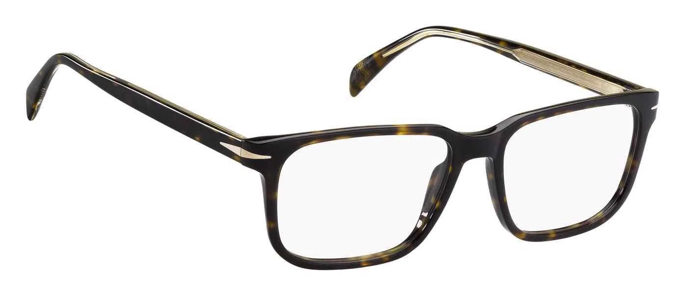 David Beckham DB1022 Eyeglasses - Black Horn - view 19